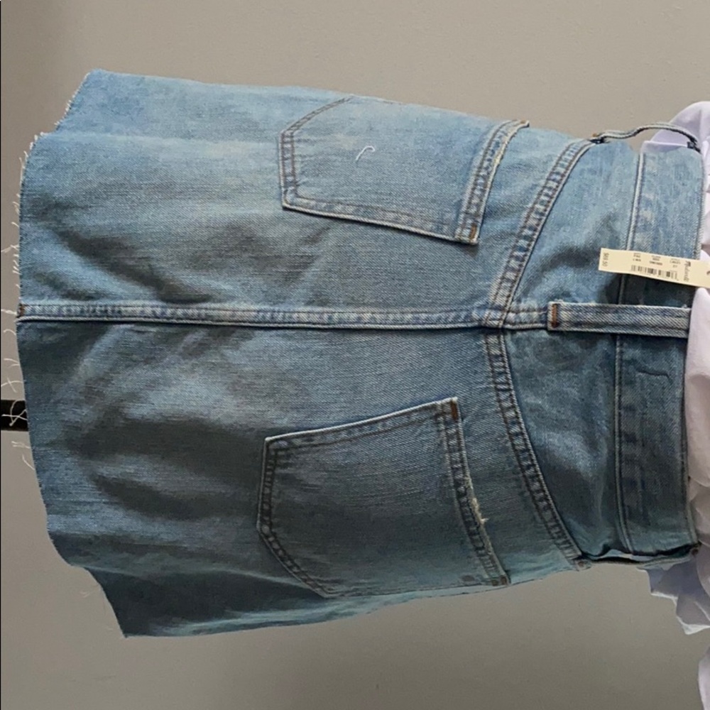 NWT Madewell Jeans Skirt Size 27 - Picture 6 of 8